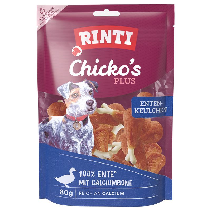Rinti Chicko Plus pernas de pato - snacks para cães