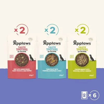 Applaws Taste Toppers 6 x 85 g Hondenvoer