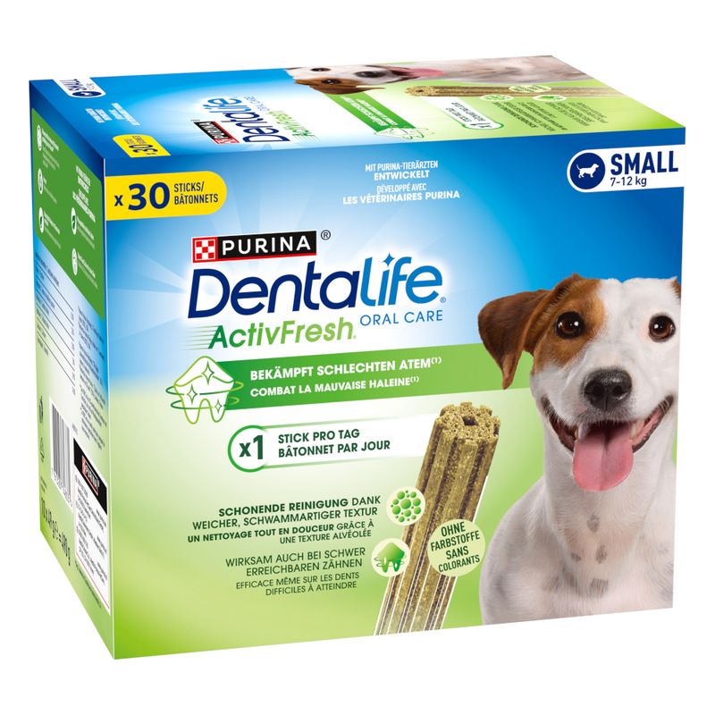 Purina Dentalife Active Fresh Daily Dental Snacks pentru câini mici