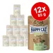Ekonomipack: Happy Cat Ekologisk Pouch 12 x 85 g