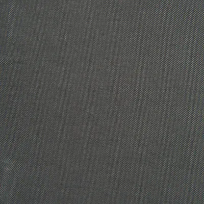 Close-up of a dark grey fabric material with fine woven texture.