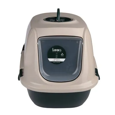 kooa Litieră acoperită din 90 % plastic reciclat