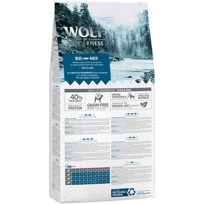 Wolf of Wilderness Adult "Blue River" - Salmone