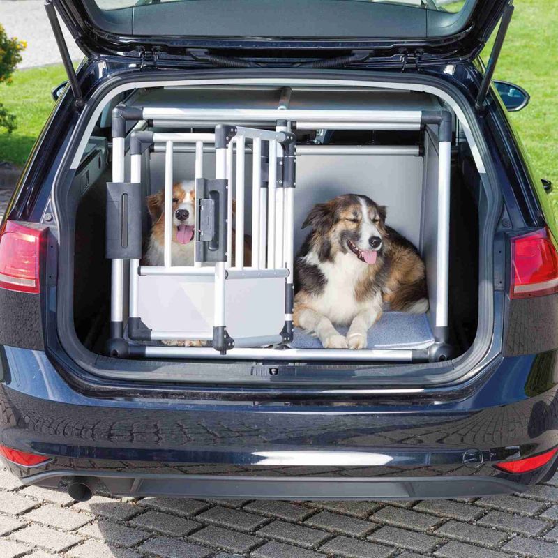 Trixie podwójny transporter aluminiowy