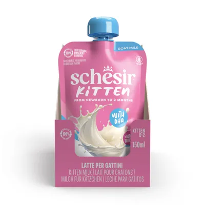 Schesir Kitten getmjölk - 6 x 150 g Schesir Kitten getmjölk - 6 x 150 g