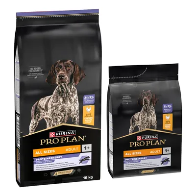 PURINA PRO PLAN 19 kg ração para cães em promoção: 16 + 3 kg grátis!