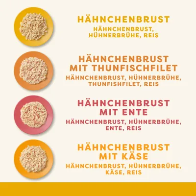 Sparpaket Applaws in Brühe 48 x 70 g - Hähnchenauswahl (4 Varianten) Sparpaket Applaws in Brühe 48 x 70 g - Hähnchenauswahl (4 Varianten)
