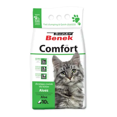 Super Benek Katzenstreu Comfort Aloe