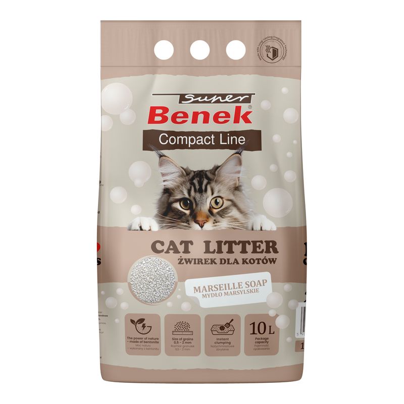 Super Benek Katzenstreu Compact Marseille Soap