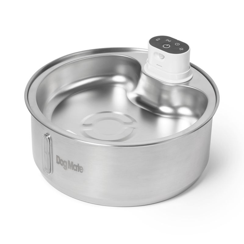 Dog Mate Fontanella in acciaio inox Wireless