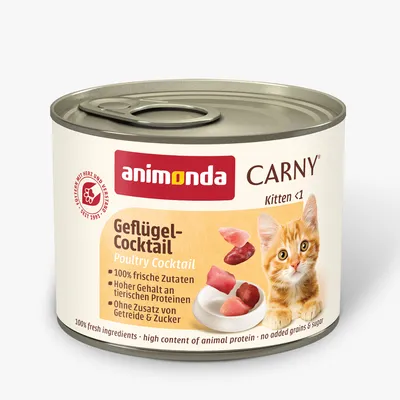 Megapakiet animonda Carny Kitten, 24 x 200 g