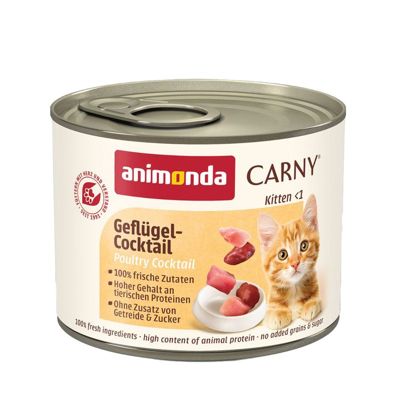 animonda Carny Kitten 12 x 200g | Top deals at zooplus!
