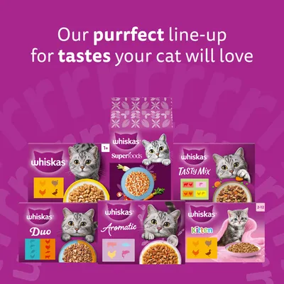 Whiskas 1+ Mixed Menu in Jelly Whiskas 1+ Mixed Menu in Jelly