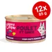 Lot Edgard & Cooper Senior Morceaux en sauce sans céréales 12 x 85 g pour chat