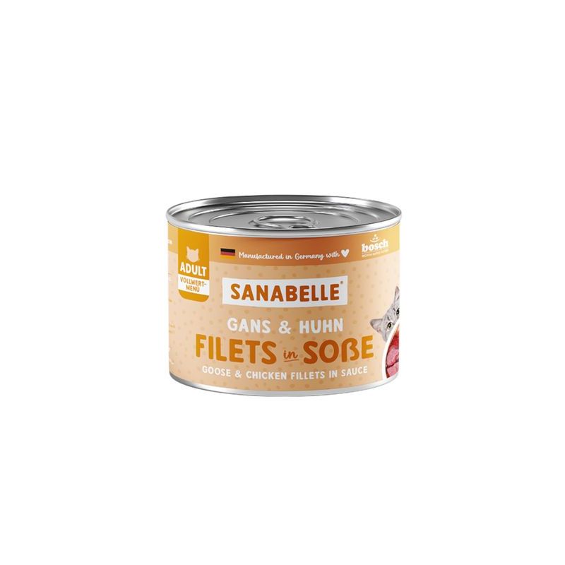 Sanabelle Vlees in Saus 6 x 180 g Kattenvoer