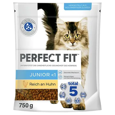 Perfect Fit Katzenfutter Junior <1 - Reich an Huhn