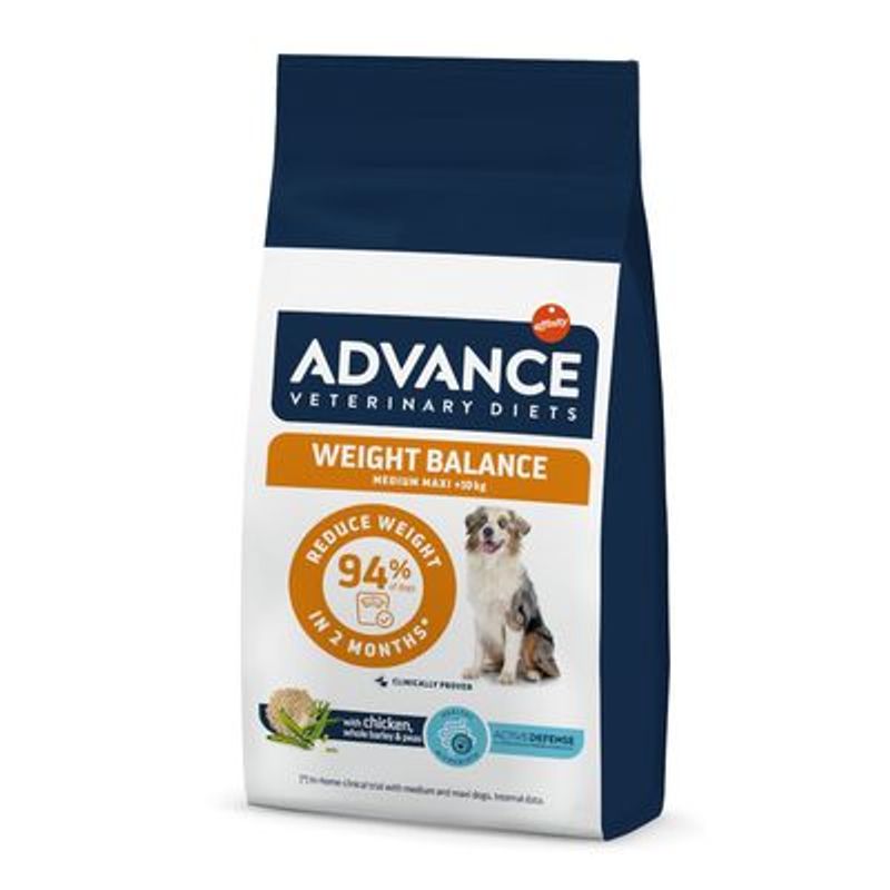 Advance Veterinary Diets Weight Balance Medium/Maxi Hondenvoer