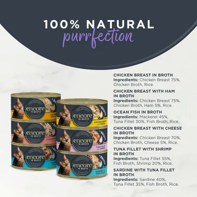 Encore Cans in Broth Saver Pack 24 x 70g