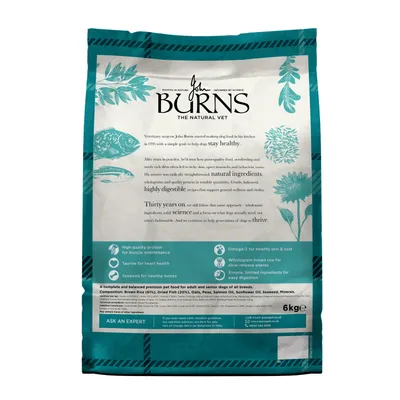 Burns Adult & Senior Original - Fish & Brown Rice - 6kg