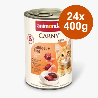 Sparpaket animonda Carny Kitten 24 x 400 g
