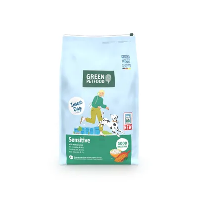 Green Petfood InsectDog Sensitive met insecten & Rijst