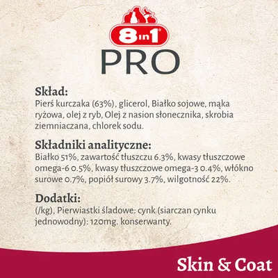 8in1 Fillets Pro Skin & Coat, 80 g