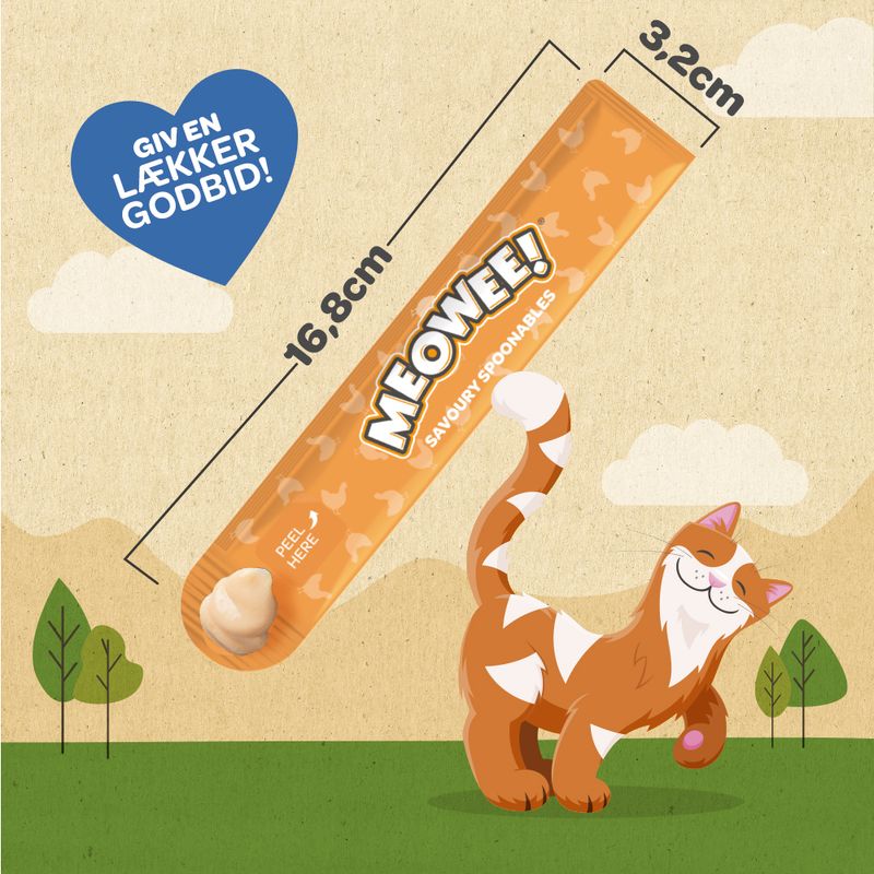 Meowee! Savoury Spoonables 8 x 14 g
