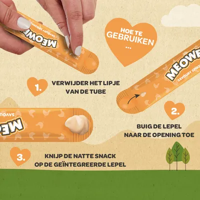 Meowee! Savoury Spoonables 8 x 14 g