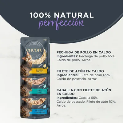 Encore Cat en caldo en bolsitas 10 x 50 g