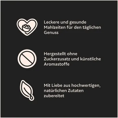 Leckere und gesunde Mahlzeiten, ohne Zuckerzusatz und künstliche Aromastoffe, mit hochwertigen natürlichen Zutaten zubereitet. Leckere und gesunde Mahlzeiten, ohne Zuckerzusatz und künstliche Aromastoffe, mit hochwertigen natürlichen Zutaten zubereitet.