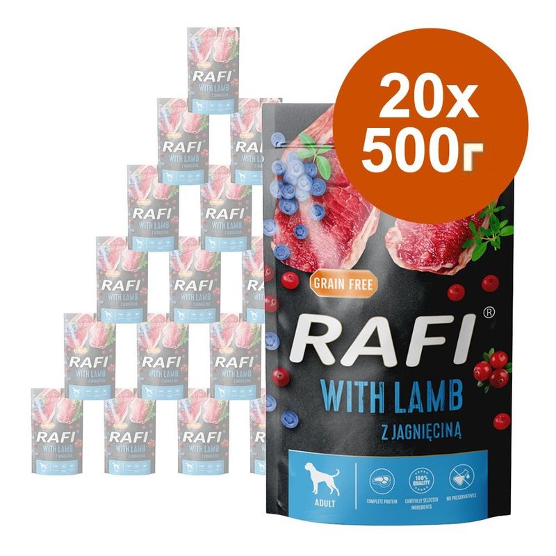 Икономична опаковка Rafi Dog 20 x 500 г