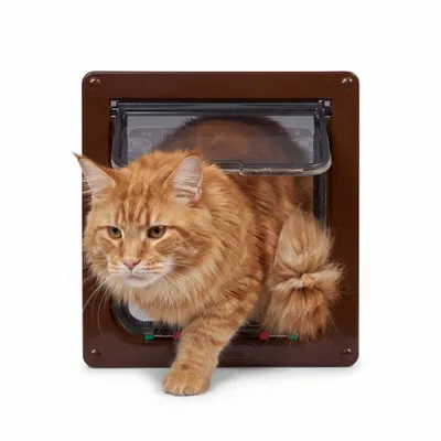 Cat Mate 221 Large kattlucka - Kattlucka brun