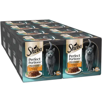 Sheba Perfect porcije 6 x 37,5 g - Umak s puretinom Sheba Perfect porcije 6 x 37,5 g - Umak s puretinom