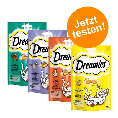 Probierpaket "Dreamies Traumland" 4 x 60 g