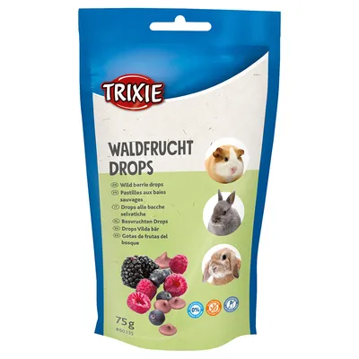 Trixie Pastilles aux baies sauvages pour lapin et rongeur