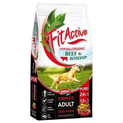 FitActive Pure Hypoallergenic med nötkött & nypon