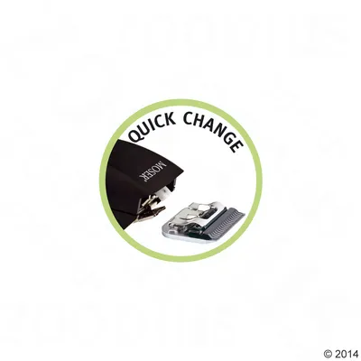 Moser машинка за подстригване с функция Quick Change за лесна смяна на ножовете.