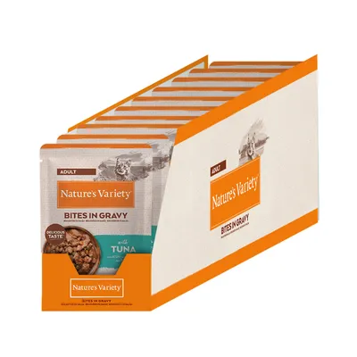Nature's Variety Bites Adult w sosie, 22 x 85 g