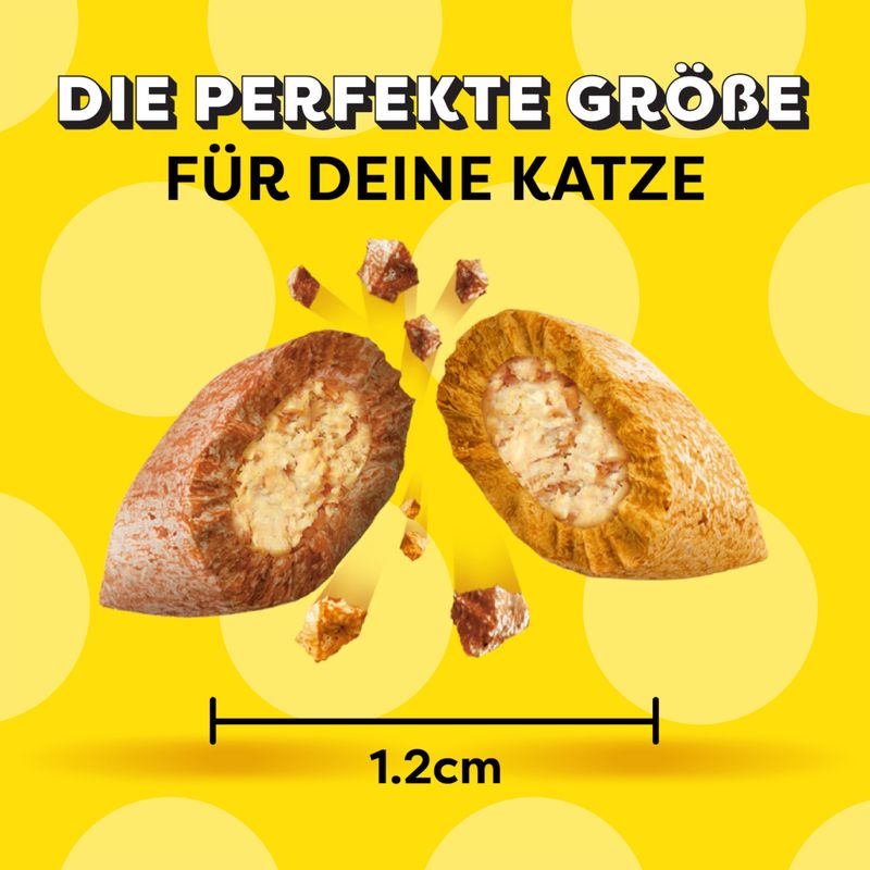 Dreamies Mix Katzensnack, Huhn & Ente