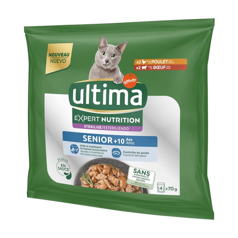 Croquettes Ultima 2,5 ou 3 kg pour chat + sachets Ultima offerts !