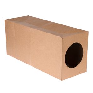 Tunnel Pour Chat Avec 2 Niches En Sisal - Jeu D'Intérieur 107x38x29 Cm, Pour Chat <6 Kg