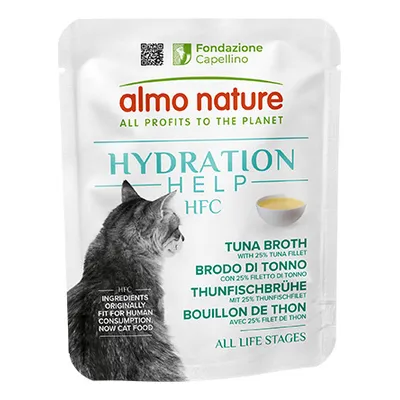 Almo Nature Functional 2 kg + Hydration Help juha 6 x 50 g gratis!