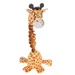 TIAKI Hundespielzeug Giraffe mit elastischem Hals