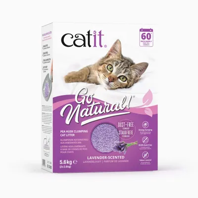 Catit Go Natural наполнитель для кошачьего туалета с ароматом лаванды