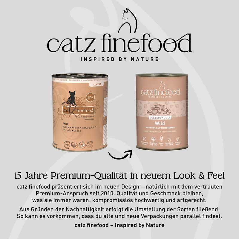 Sparpaket catz finefood 12 x 400 g