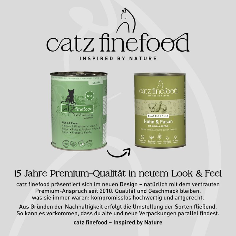 Sparpaket catz finefood 24 x 400 g