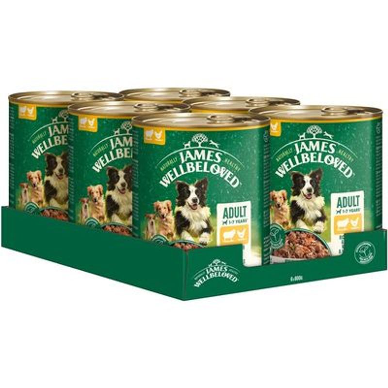 James Wellbeloved Adult Dog Hypoallergenic Lam en Kip