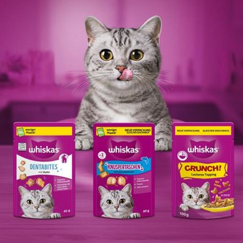Whiskas Crunch - Kip, Kalkoen & Eend