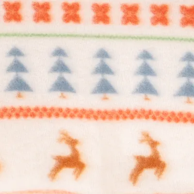 TIAKI Kuschelkissen mit nordischem Wintermuster
