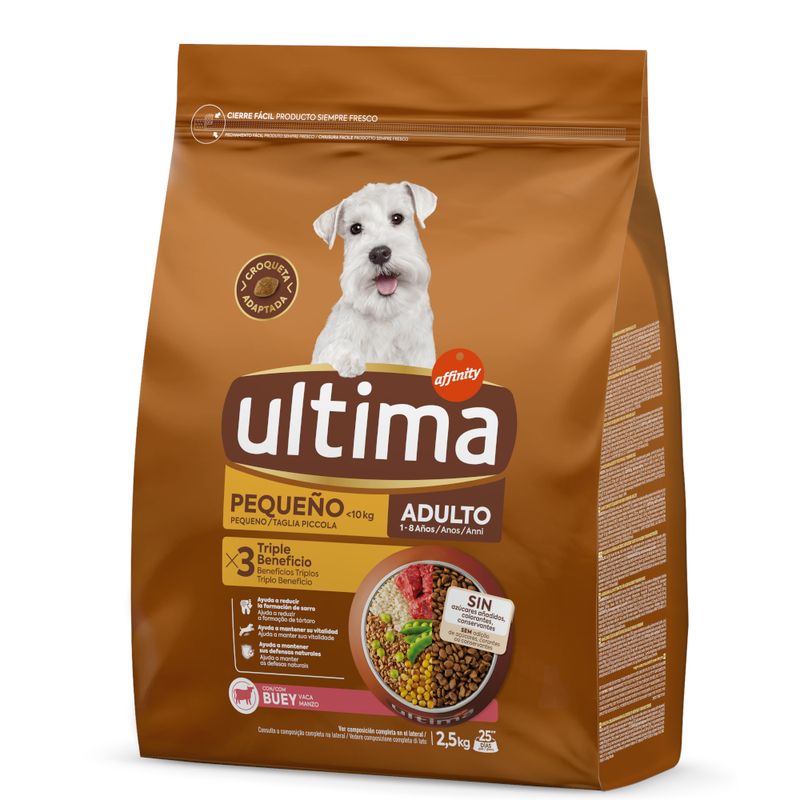 Ultima Dog Mini Adult vacuno